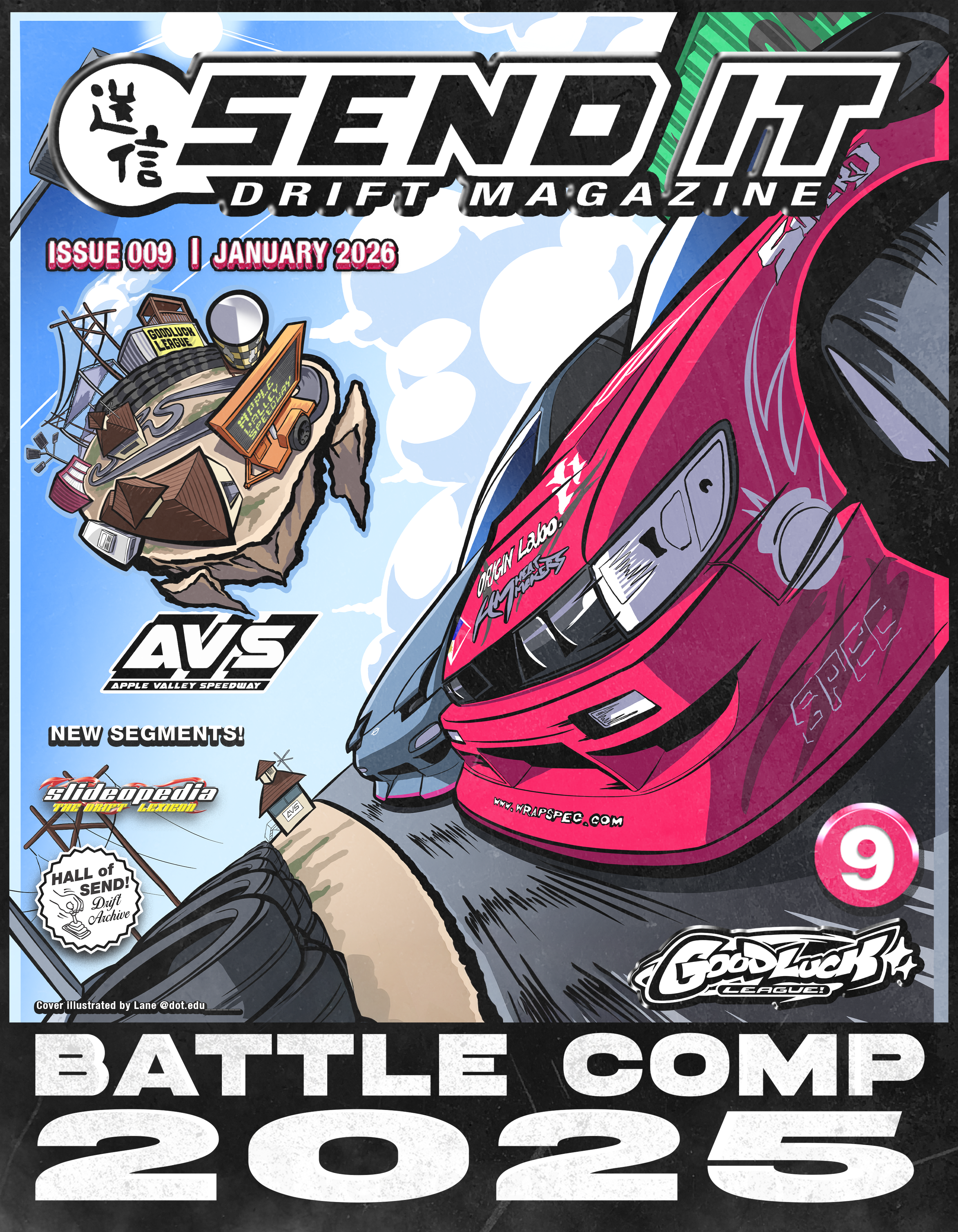 1. Issue 009: BATTLE COMP 2025 – Send It